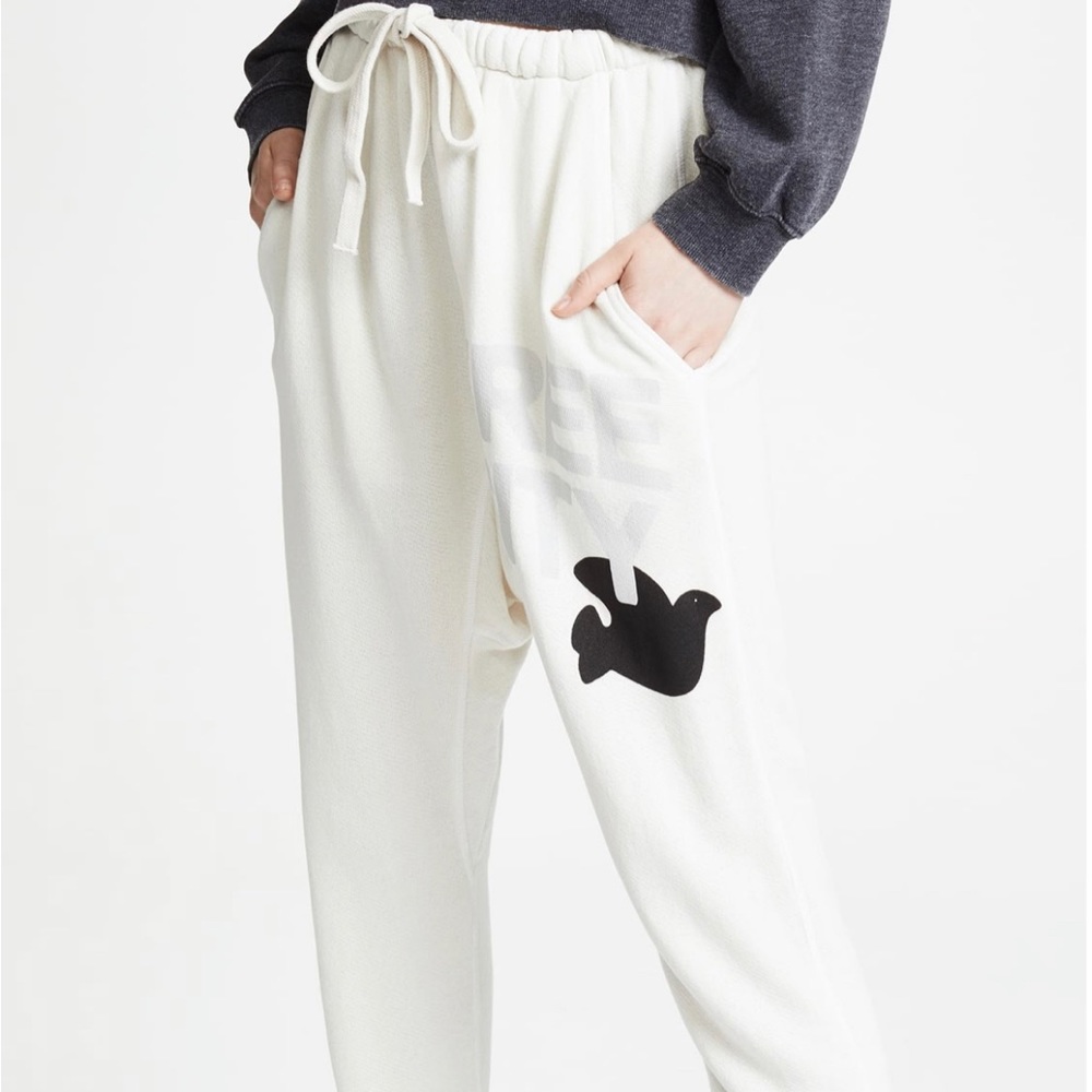 Freecity Super Fluffy Pocket Sweatpants Size small